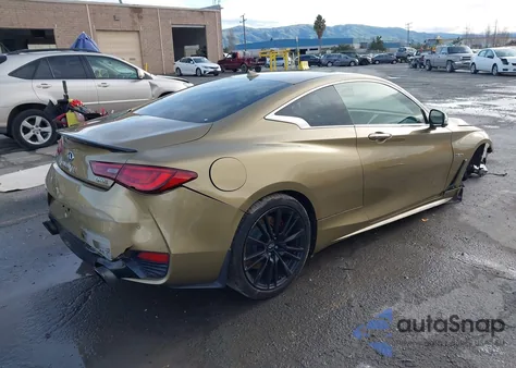 2017 Infiniti Q60 3.0T Red Sport 400 from USA, damaged, VIN JN1FV7EK6HM610751